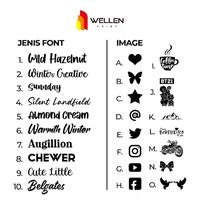 Gambar WELLEN PRINT - Tumbler Grafir Custom All Model / Hampers Termos Botol - Niagara, Hitam dari WELLEN PRINT OFFICIAL Kota Administrasi Jakarta Selatan 2 Tokopedia