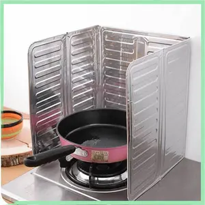 Sekat Pelindung Kompor Aluminium Foil Anti Ciprat Cipratan Minyak Oil