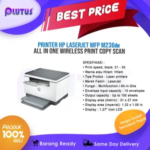 Printer HPMFP M236dw / 235dw Laserjet All In One Wireless Garansi Resmi