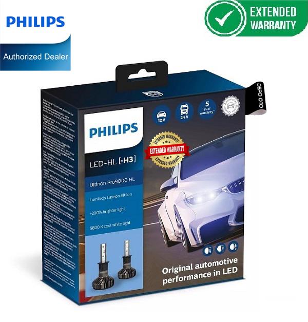 Gambar DEPO OTO X PHILIPS Ultinon Pro9000 LED 5800K H3 Bohlam Lampu Mobil Putih dari DEPO OTO Kota Administrasi Jakarta Pusat Tokopedia