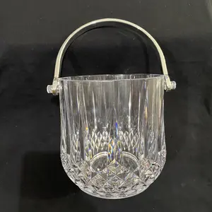 Keranjang Es Batu Ember minuman serbaguna Glass Ice Bucket 1L