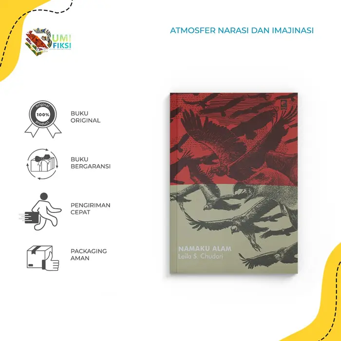 Gambar PRE ORDER - NAMAKU ALAM - LEILA S. CHUIDORI - KPG - BUMIFIKSI dari bumifiksipadang Kota Padang 5 Tokopedia