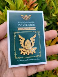 Gambar Hyrule Zonai Enamel Pin The Legend of Zelda Tears of The Kingdom dari Hyrule Merchandise Kab. Bekasi 5 Tokopedia