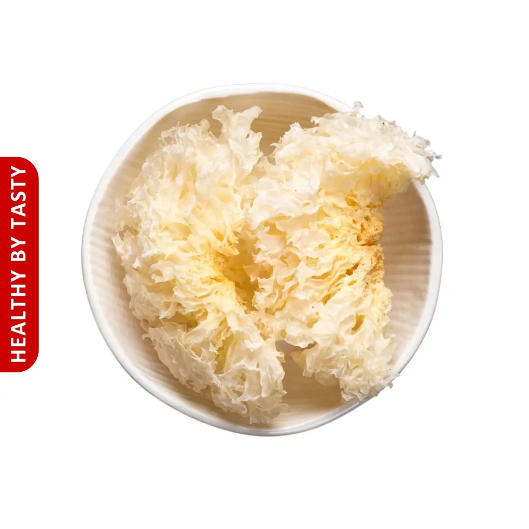 Jamur Salju Putih Kering Bai Mu Er Snow White Fungus 40g