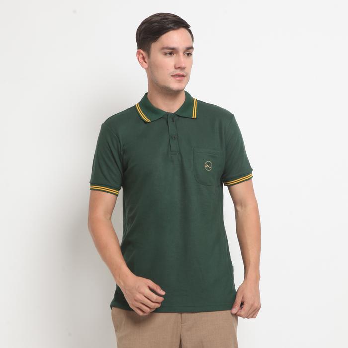 Gambar HEMMEH Polo Shirt Polos Hijau - M dari HEMMEH.ID Kota Bandung Tokopedia
