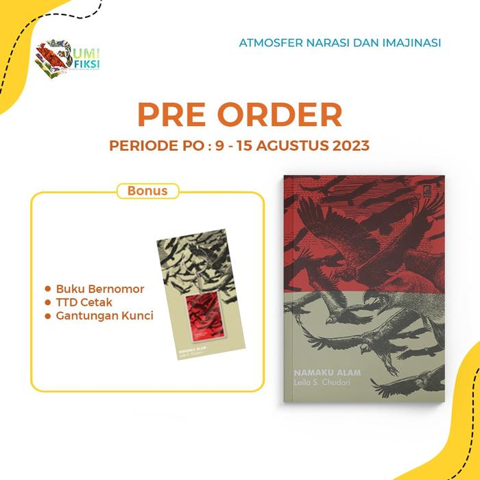 Gambar PRE ORDER - NAMAKU ALAM - LEILA S. CHUIDORI - KPG - BUMIFIKSI dari bumifiksipadang Kota Padang Tokopedia