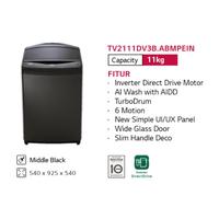 Gambar Mesin Cuci LG 11Kg TV2111DV3B Inverter Top Loading LG 11KG TV2111 DV3B dari Bonjour Electronic Official Kota Depok 4 Tokopedia