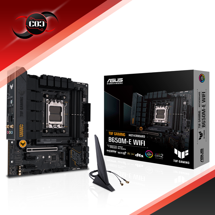 Gambar ASUS TUF GAMING B650M-E WIFI dari COC Komputer Kota Administrasi Jakarta Pusat Tokopedia