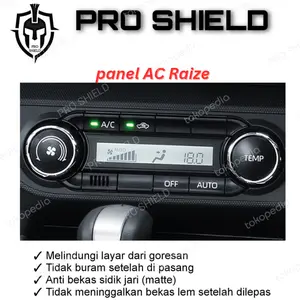 Anti gores panel ac toyota raize