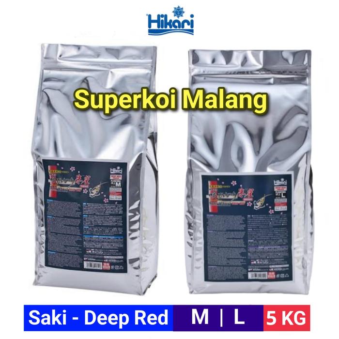 Gambar Deep Red Saki Hikari Colour Pakan Koi Import Show Quality - L - M dari SUPERKOI MALANG Kota Malang Tokopedia