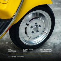 Gambar VIRTU Velg Vespa Piaggio Primavera / Sprint Tipe Vintage dari GMA Product Series Kota Administrasi Jakarta Barat 3 Tokopedia