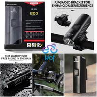 Gambar WEST BIKING QB105 Lampu Sepeda 1300 Lumen 4500mAh Bicycle Front Light dari Wof Wheel of Fortune Official Kab. Tangerang 5 Tokopedia