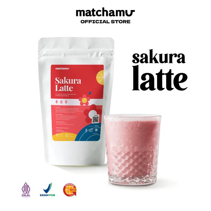 Gambar Matchamu Sakura Latte 500gr dari Matchamu Store Kab. Bantul Tokopedia