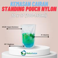 Gambar STANDING POUCH NYLON - PLASTIK KEMASAN CAIRAN - 10CM x 17CM, NYLON dari Kilatpacking Kota Administrasi Jakarta Pusat 2 Tokopedia