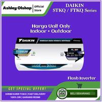 Gambar AC DAIKIN THAILAND 0.5PK | DAIKIN FLASH INVERTER | DAIKIN FTKQ15UVM4 dari Ashley Olshop Official Store Kota Administrasi Jakarta Utara 1 Tokopedia
