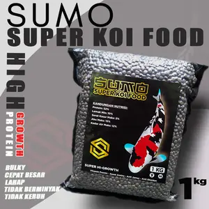 pakan pelet ikan koi SUMO 1KG-M