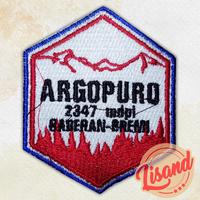 Gambar Patch Emblem Bordir Gunung Argopuro dari Lisand Kota Bogor 1 Tokopedia