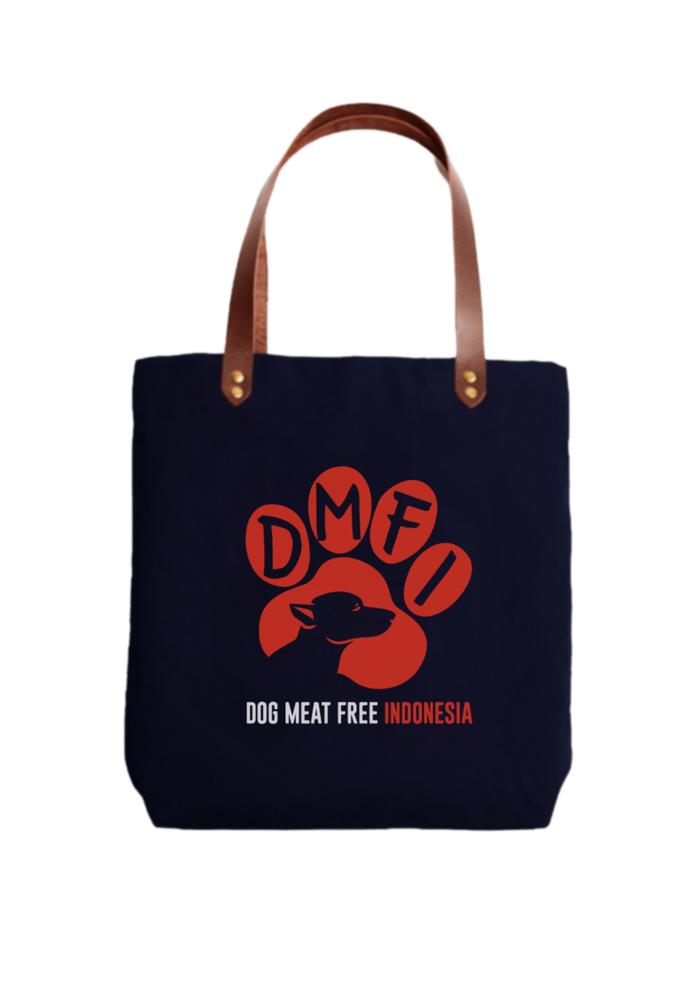 Gambar Totebag JAAN Dog Meat Free Indonesia dari JAAN Domestic Shop Kab. Bogor 5 Tokopedia