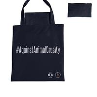 Gambar Foldable Travel Totebag #AgainstAnimalCruelty dari JAAN Domestic Shop Kab. Bogor 3 Tokopedia