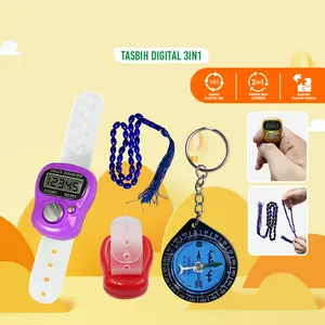 [COD] Tseloop C939 Tasbih Digital 3IN1 Set Gantungan Kunci Kompas Alat
