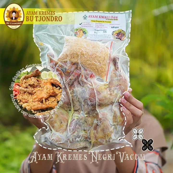 Ayam Goreng Kremes Vacuum Bu Tjondro 1 Ekor Siap Goreng Praktis Cita Rasa Otentik Sejak 1982 6