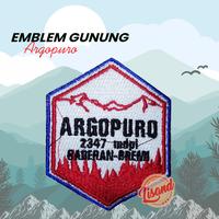 Gambar Patch Emblem Bordir Gunung Argopuro dari Lisand Kota Bogor 2 Tokopedia