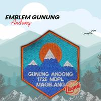 Gambar Patch Emblem Bordir Gunung Andong dari Lisand Kota Bogor 2 Tokopedia