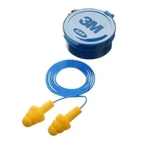 Earplug UltraFit 3M 4002 + Casing / Penutup Telinga earplug pelindung