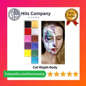Cat Lukis Wajah Face Painting Badan