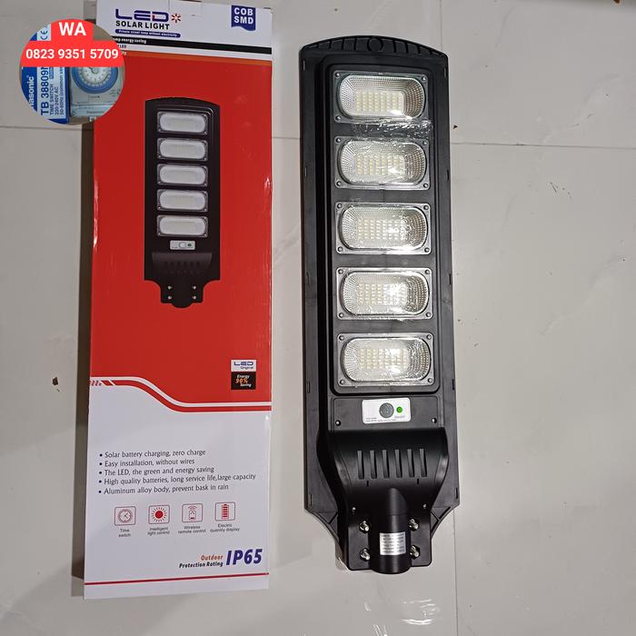 Jual lampu jalan led pju 150w sollar cell panel surya all in one 150w ...