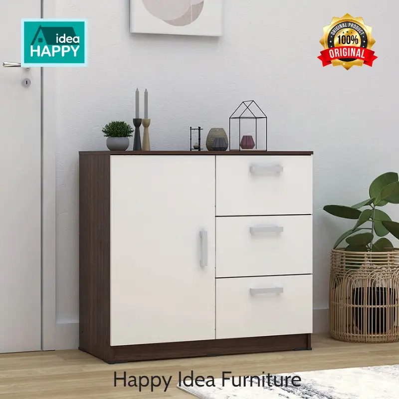 Happy Idea - ALBA SB 80 BUFET MINIMALIS MURAH ! - American White 3