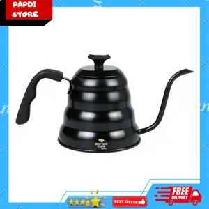 Teko Kopi Maker Pot Drip Kettle with Thermometer 1.2 Liter