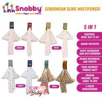 Gambar Snobby Gendongan Samping Bayi Multifungsi 5in1 Baby Sling - Jolly Green dari Berry Baby Kota Bandung 2 Tokopedia