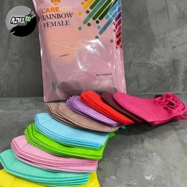 masker duckbil isi 50 pcs campur warna