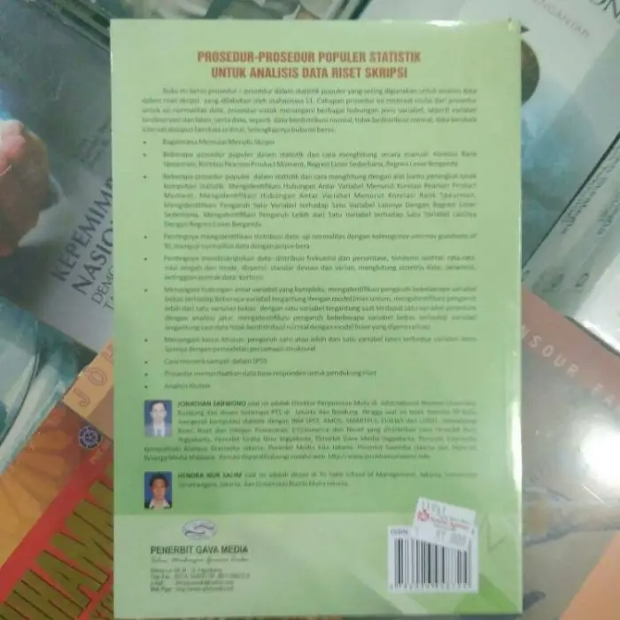 Prosedur Prosedur Populer Statistik Untuk Analisis Data Riset Skripsi 1