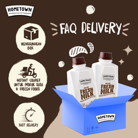 Gambar Twinpack Homewtown Chocolate 1L Free Cooler Bag dari GGF Mart Jakarta Pusat 3 Tokopedia