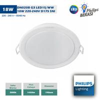 Gambar Lampu Downlight LED Philips DN020B G3 18 Watt 7 inch - Kuning dari Philips bekasi Kota Bekasi 1 Tokopedia