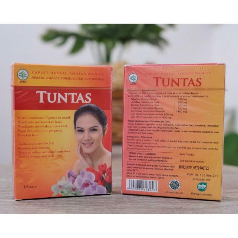 KAPLET TUNTAS HERBAL LANCAR HAID KHUSUS WANITA