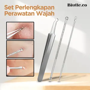 Pinset Komedo dan Jerawat Alat Perawatan Wajah Biutte.co Blackhead