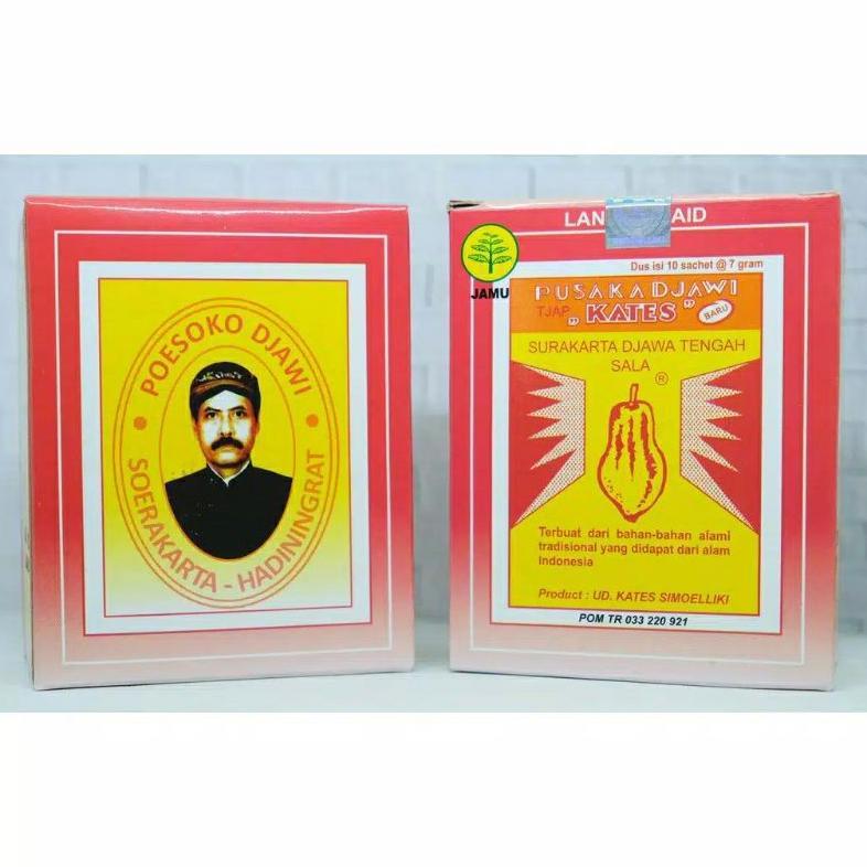 Jamu Lancar Haid Cap Kates - Simoelliki ( Isi 10 Sachet )