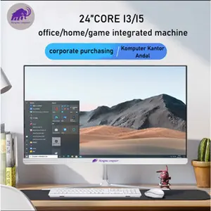 Komputer All-in-One PC Baru Core i5/i3, RAM 8G/16GB, SSD 256GB/512/1tb Gratis Keyboard+mouse