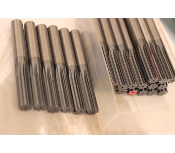 Reamer 8 mm Rimer Carbide 8mm Remer Cutter Milling Pisau — Varian 8.0 X 100 2F — foto asli 2