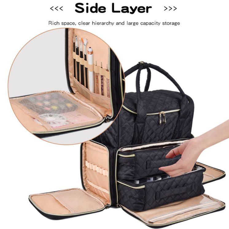 Tas Home Service Nail art bag - Multifungtion backpack ransel pouch 3