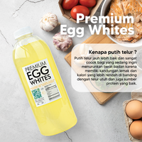 Gambar Telur Putih Premium / Premium Egg Whites - 250 Ml dari The House Of Organix Kota Administrasi Jakarta Utara 4 Tokopedia
