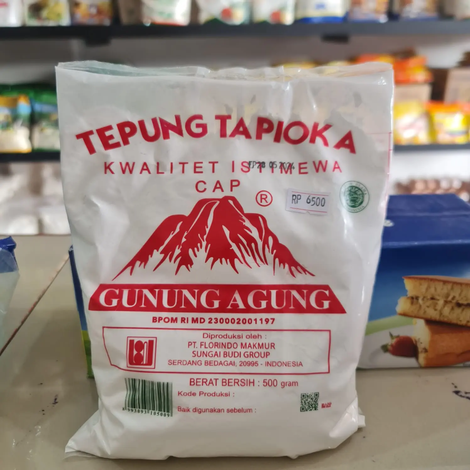 Tepung Tapioka Gunung Agung 500gr