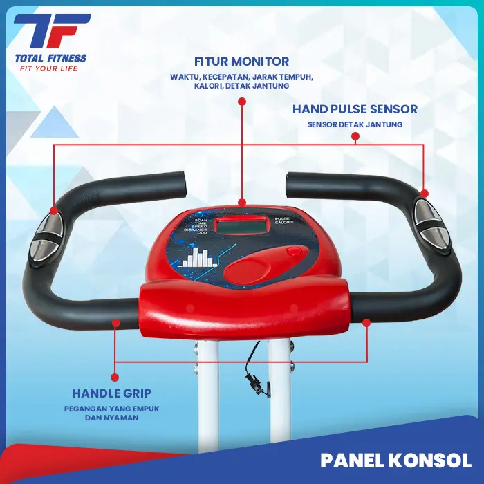 Sepeda Fitnes Statis X Bike Total TL-920 Harga Murah 4