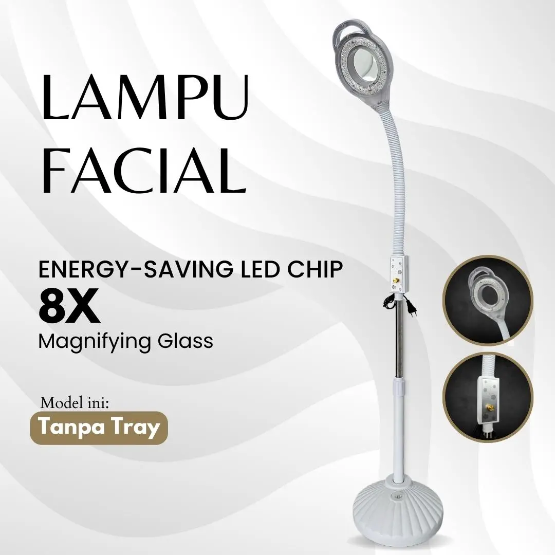 Lampu facial led sangat fleksibel buat klinik kecantikan dokter gigi