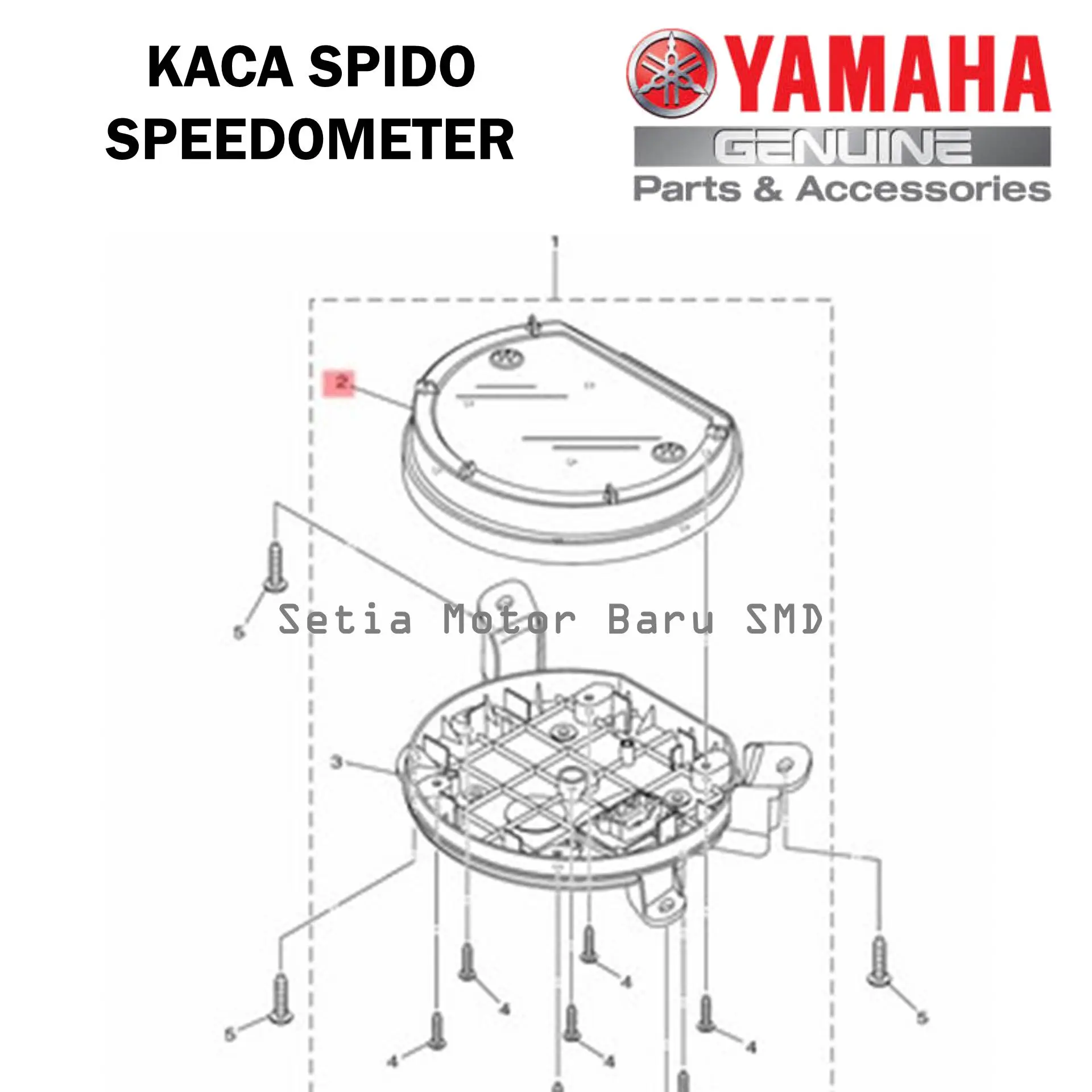Kaca Spido Speedometer Motor Nmax N Max Old Non ABS 2018 2019 AslI Yamaha 2DP-H3571-89