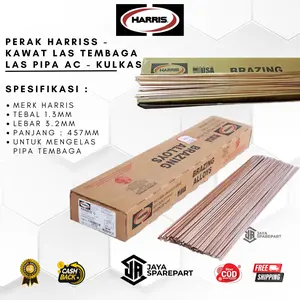 PERAK HARRIS U.S.A 100% ORIGINAL|KAWAT LAS TEMBAGA LAS PIPA AC/KULKAS