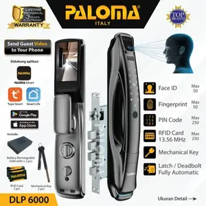 PALOMA Digital Smart Lock Kunci Pintu Door Pull Handle WiFi DLP 6000